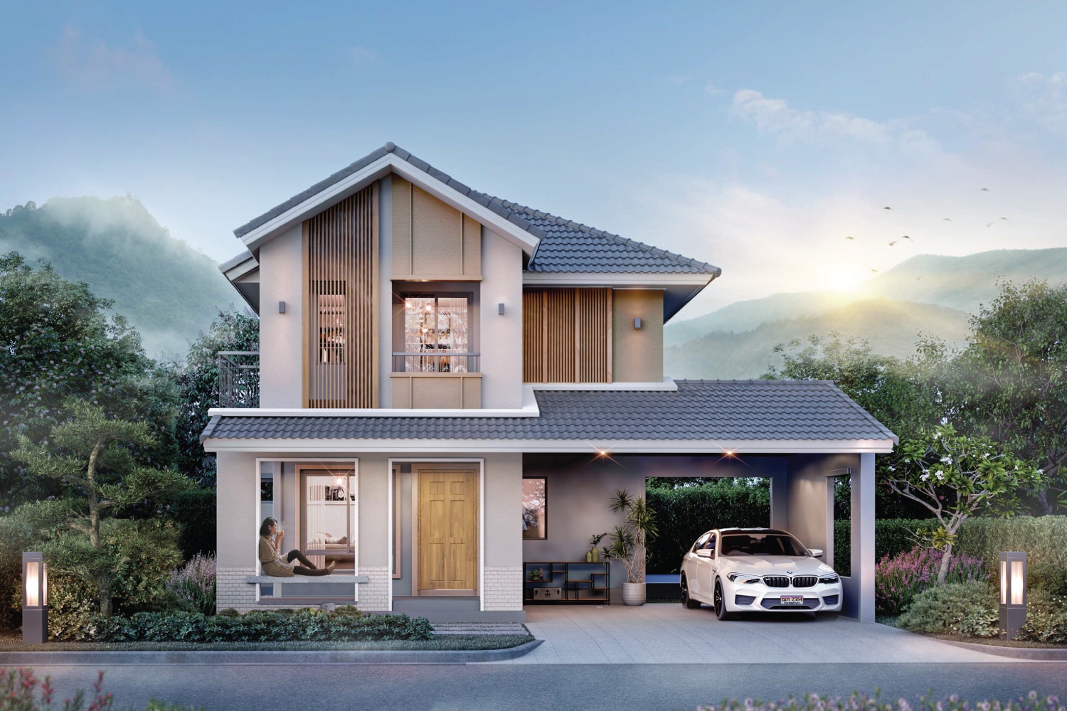 บ้านริมเขาบางพระ