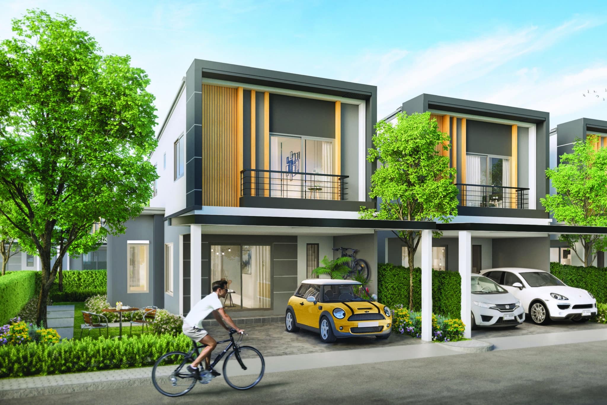 Life City Park ไลฟ์ ซิตตี้ปาร์ค บ่อวิน บ้านตัวอย่าง