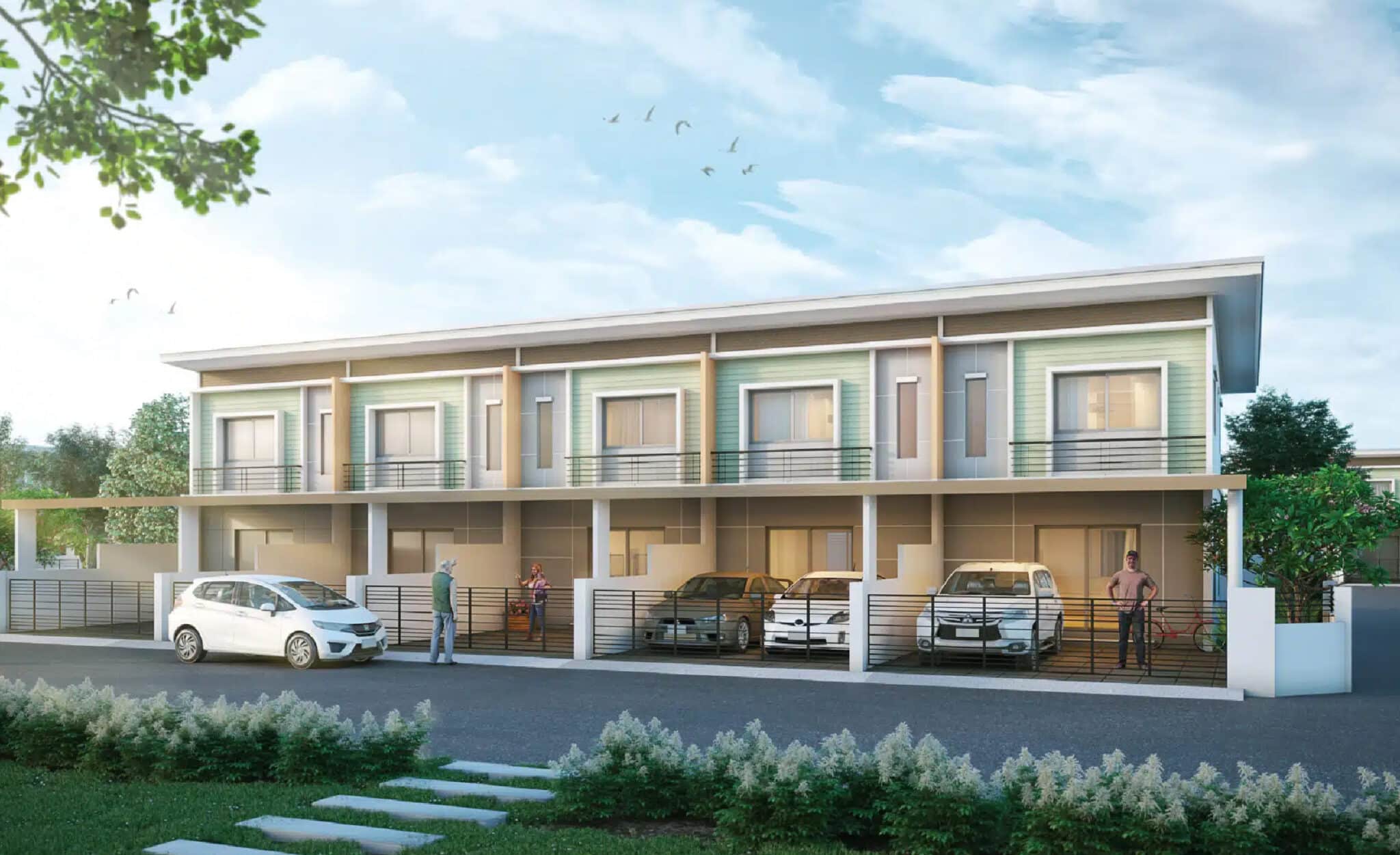 บ้านจัดสรร พานทอง